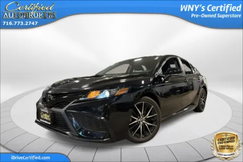Black 2022 Toyota Camry SE AWD for sale in Grand Island, NY