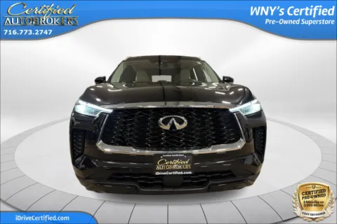 Photos of 2024 INFINITI QX60 LUXE AWD for sale in Grand Island, NY at Certified AutoBrokers