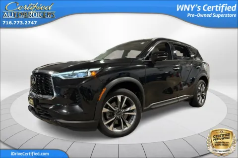 Black 2024 INFINITI QX60 LUXE AWD for sale in Grand Island, NY