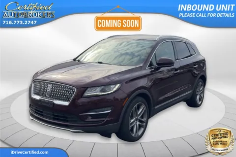 Red 2019 Lincoln MKC Reserve AWD for sale in Grand Island, NY