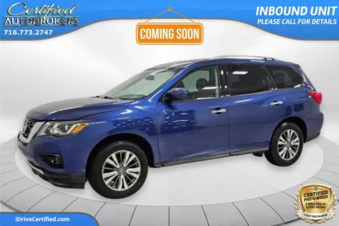 Blue 2020 Nissan Pathfinder SL 4x4 for sale in Grand Island, NY