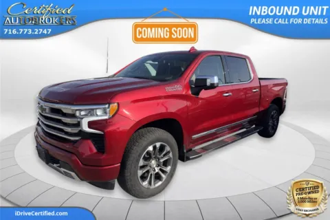 Red 2025 Chevrolet Silverado 1500 High Country 4x4 for sale in Grand Island, NY