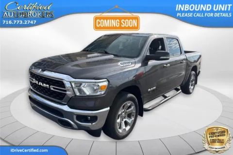 Gray 2022 Ram 1500 Big Horn 4x4 for sale in Grand Island, NY