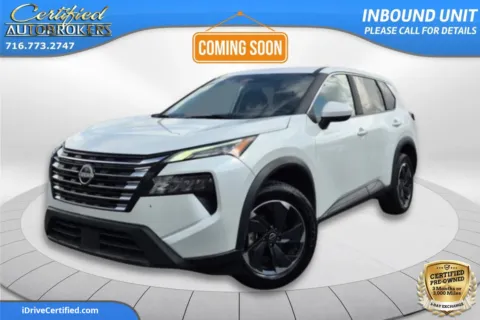 White 2024 Nissan Rogue SV for sale in Grand Island, NY