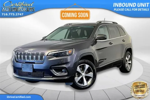 Gray 2021 Jeep Cherokee Limited 4x4 for sale in Grand Island, NY