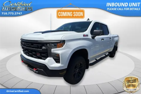 White 2022 Chevrolet Silverado 1500 Custom Trail Boss 4x4 for sale in Grand Island, NY