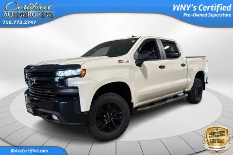 White 2020 Chevrolet Silverado 1500 LT Trail Boss Z71 4x4 for sale in Grand Island, NY