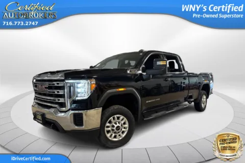 Black 2022 GMC Sierra 2500HD SLE Long Box 4x4 for sale in Grand Island, NY