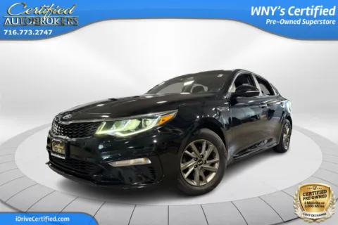 Black 2019 Kia Optima LX for sale in Grand Island, NY