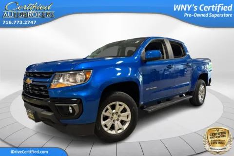 Blue 2021 Chevrolet Colorado LT 4x4 for sale in Grand Island, NY