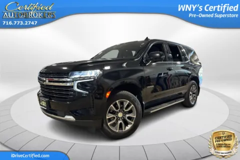 Black 2022 Chevrolet Tahoe LT 4x4 for sale in Grand Island, NY