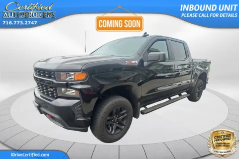 Black 2020 Chevrolet Silverado 1500 Custom Trail Boss 4x4 for sale in Grand Island, NY