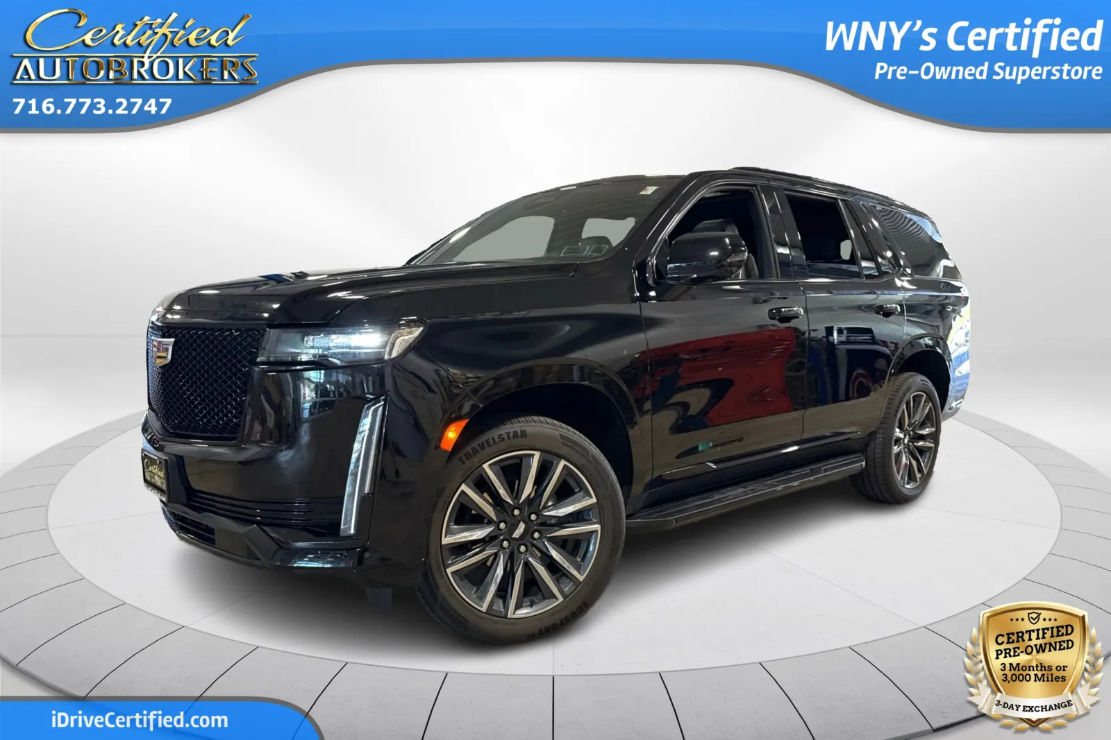 Black 2024 Cadillac Escalade Sport 4x4 for sale in Grand Island, NY