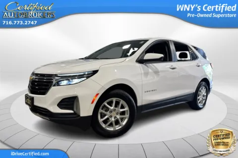 White 2024 Chevrolet Equinox LT for sale in Grand Island, NY