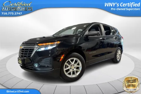 Black 2023 Chevrolet Equinox LS AWD for sale in Grand Island, NY