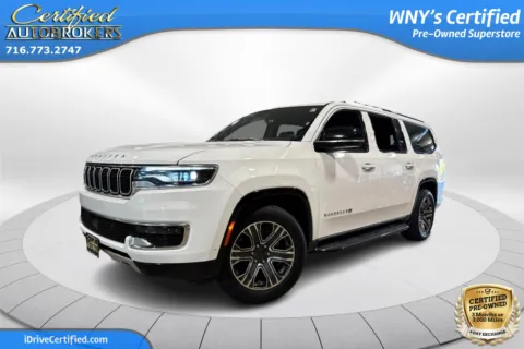 White 2024 Jeep Wagoneer L Series II 4x4 for sale in Grand Island, NY