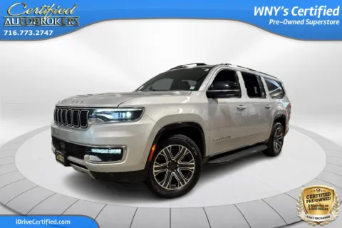 Silver 2024 Jeep Wagoneer L Series II 4x4 for sale in Grand Island, NY