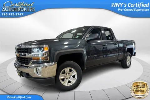 Gray 2017 Chevrolet Silverado 1500 LT 4x4 for sale in Grand Island, NY