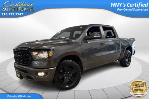 Gray 2022 Ram 1500 Big Horn 4x4 for sale in Grand Island, NY