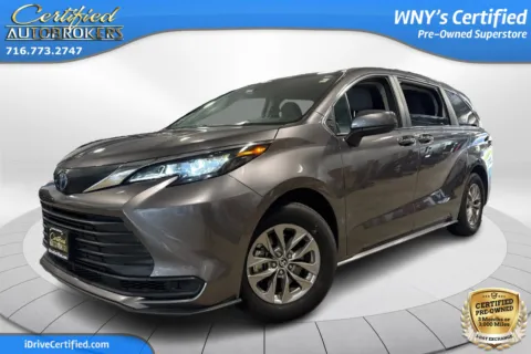 Gray 2024 Toyota Sienna LE AWD for sale in Grand Island, NY