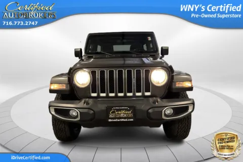 Photos of 2021 Jeep Wrangler Unlimited Sahara 4x4 for sale in Grand Island, NY at Certified AutoBrokers