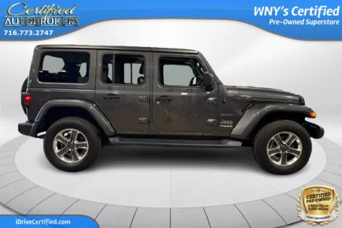 More photos of 2021 Jeep Wrangler Unlimited Sahara 4x4 at Certified AutoBrokers, NY
