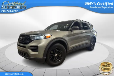 Gray 2020 Ford Explorer XLT 4x4 for sale in Grand Island, NY