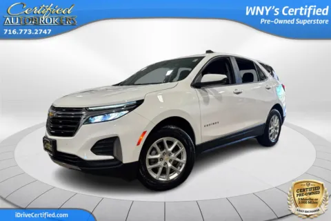 White 2023 Chevrolet Equinox LT AWD for sale in Grand Island, NY