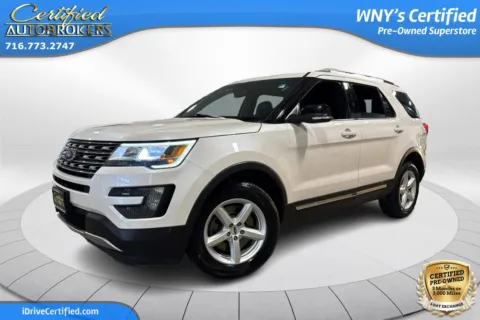 White 2016 Ford Explorer XLT 4x4 for sale in Grand Island, NY