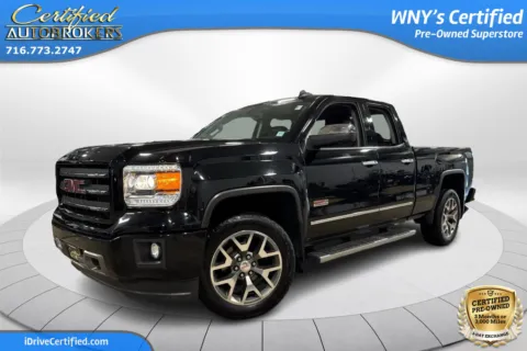 Black 2015 GMC Sierra 1500 SLE All Terrain 4x4 for sale in Grand Island, NY