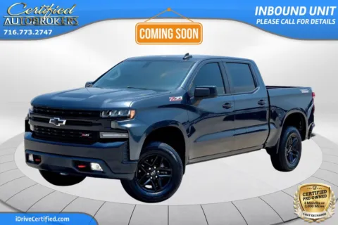 Gray 2022 Chevrolet Silverado 1500 LTD LT Trail Boss Z71 4x4 for sale in Grand Island, NY