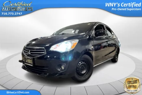 Black 2019 Mitsubishi Mirage G4 ES for sale in Grand Island, NY
