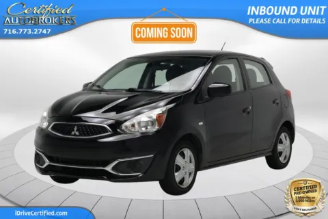 Black 2019 Mitsubishi Mirage G4 ES for sale in Grand Island, NY