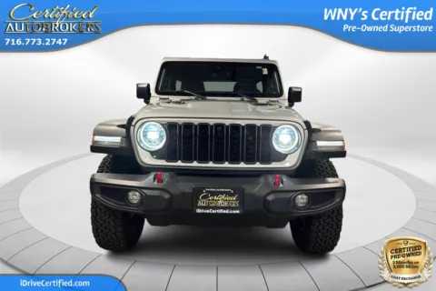 Photos of 2024 Jeep Wrangler Rubicon 4x4 for sale in Grand Island, NY at Certified AutoBrokers