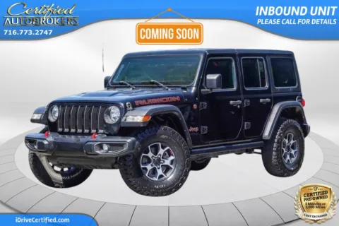 Black 2022 Jeep Wrangler Unlimited Rubicon 4x4 for sale in Grand Island, NY