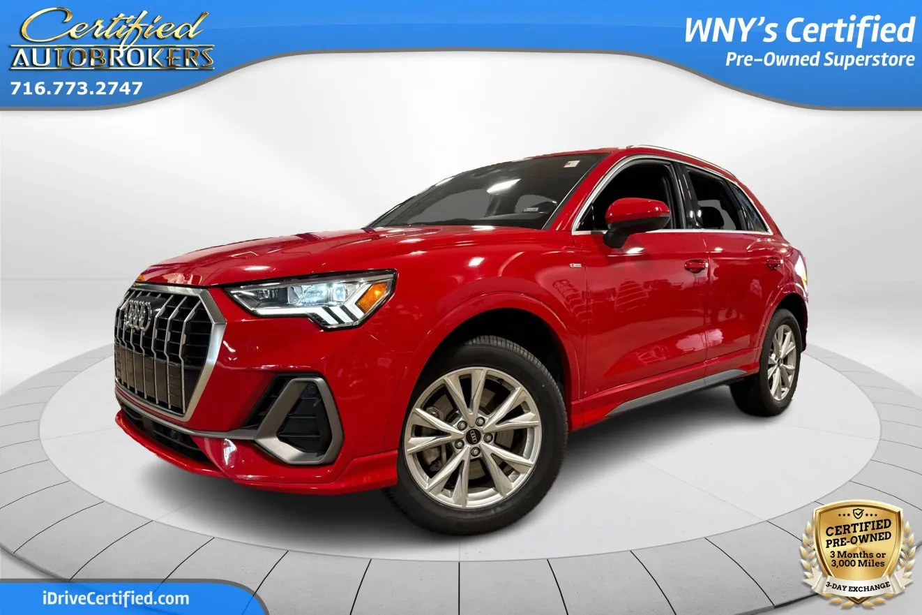 Red 2024 Audi Q3 S line Premium AWD for sale in Grand Island, NY