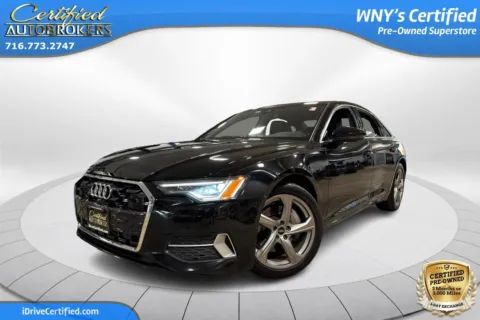 Black 2024 Audi A6 Sedan Premium Plus AWD for sale in Grand Island, NY