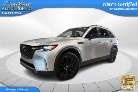 Silver 2025 Mazda CX-90 Premium Sport AWD for sale in Grand Island, NY