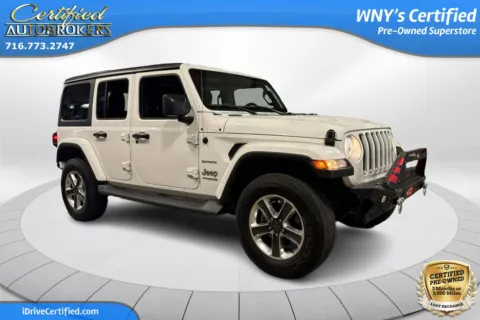 Another view of 2019 Jeep Wrangler Unlimited Sahara 4x4 for sale in Grand Island, NY at Certified AutoBrokers