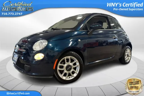 Blue 2015 FIAT 500 Pop for sale in Grand Island, NY