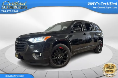 Black 2019 Chevrolet Traverse Premier AWD for sale in Grand Island, NY