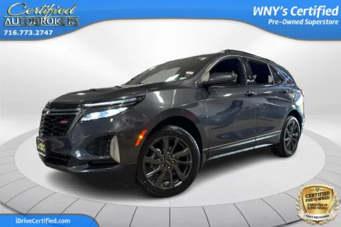 Gray 2022 Chevrolet Equinox RS AWD for sale in Grand Island, NY