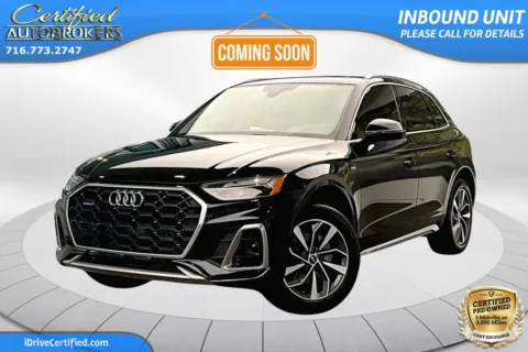 Black 2023 Audi Q5 S line Premium Plus AWD for sale in Grand Island, NY