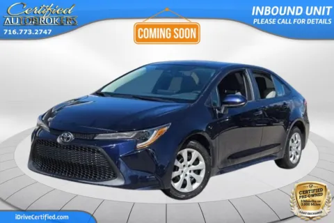 Blue 2022 Toyota Corolla LE for sale in Grand Island, NY