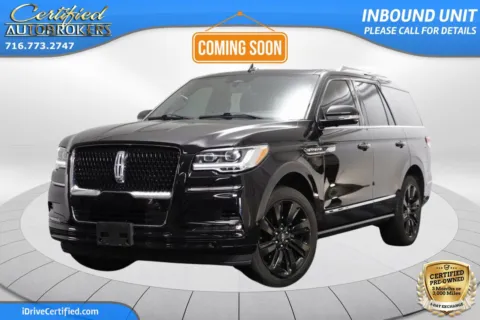 Black 2022 Lincoln Navigator Reserve 4x4 for sale in Grand Island, NY