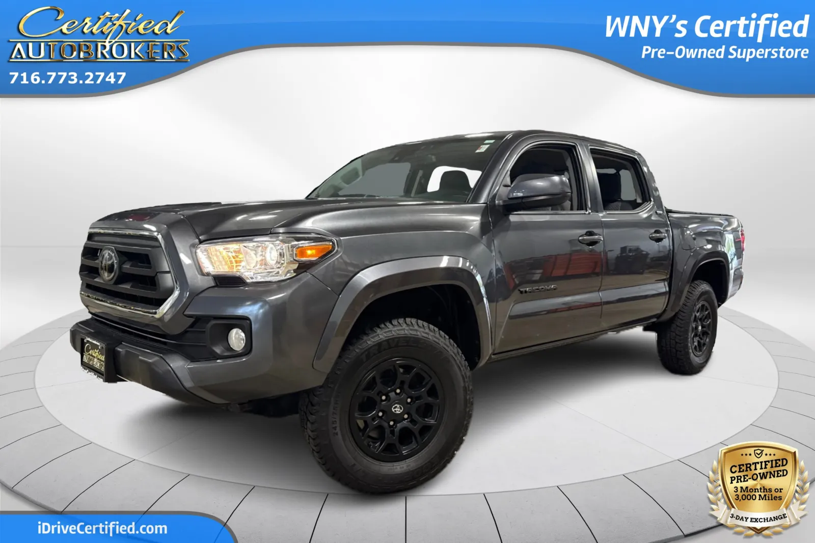 Gray 2022 Toyota Tacoma TRD Sport 4x4 for sale in Grand Island, NY