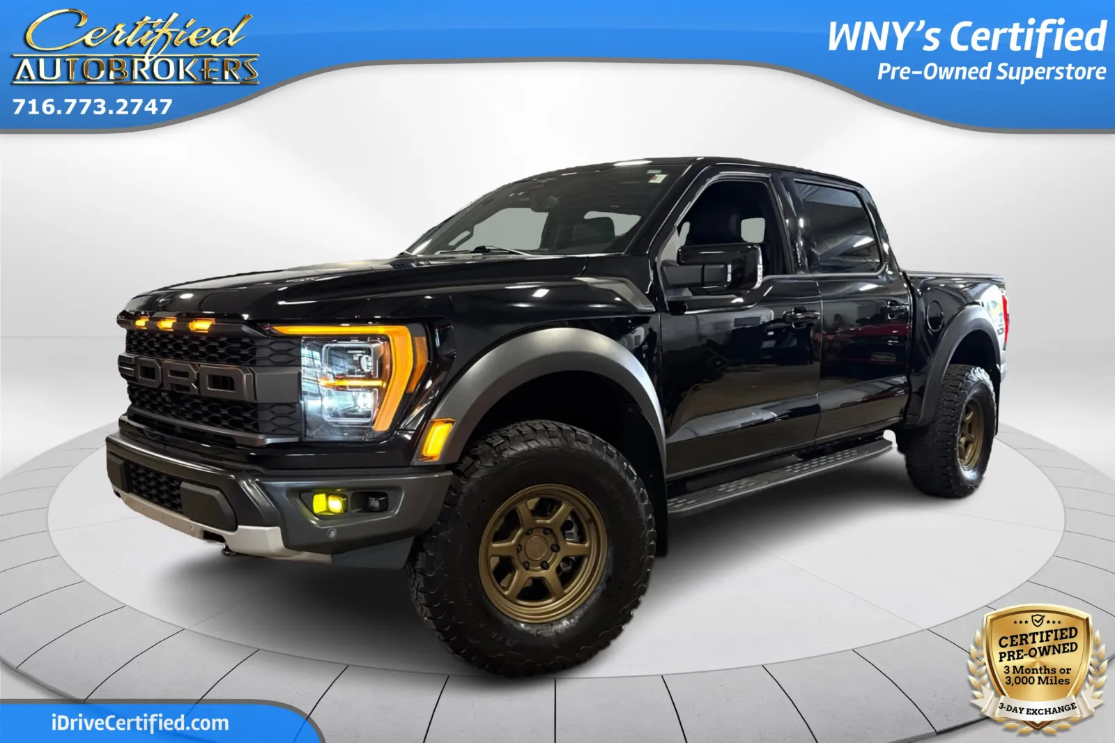 Black 2023 Ford F-150 Raptor 4x4 for sale in Grand Island, NY