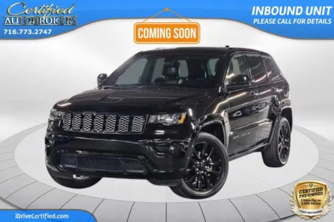 Black 2018 Jeep Grand Cherokee Altitude 4x4 for sale in Grand Island, NY