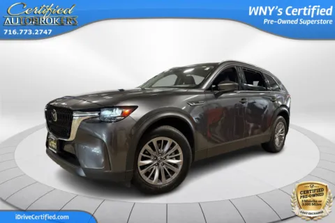 Gray 2025 Mazda CX-90 Preferred Package AWD for sale in Grand Island, NY