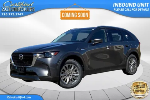 Gray 2025 Mazda CX-90 Preferred Package AWD for sale in Grand Island, NY